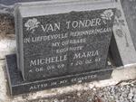 TONDER Michelle Maria, van 1969-1995