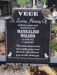 VECE Mangaliso Wilson 1932-2003
