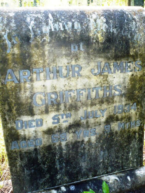 GRIFFITHS Arthur James -1934