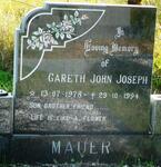 MAUER Gareth John Joseph 1978-1994
