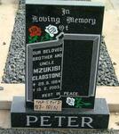 PETER Mzukisi Gladstone 1954-2003