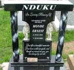 NDUKU Monde Ernest 1950-2004