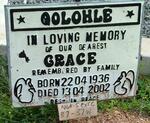 QOLOHLE Grace 1936-2002