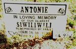 ANTONIE Siwiliwili 1930-2005
