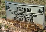 PHANDA Noma-Kate 1910-2005