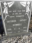 POWELL George Henry 1932-1983