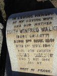 WALKER James -1944 & Edith Winfred COLLETT 1891-1941 
