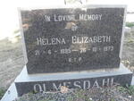 OLMESDAHL Helena Elizabeth 1895-1973
