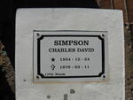 SIMPSON Charles David 1934-1979
