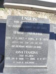 ENSLIN George Frederick 1887-1972 & Anna Francina VILJOEN 1900-1977