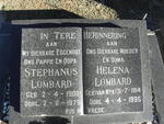 LOMBARD Stephanus 1908-1979 & Helena VAN WYK 1914-1995
