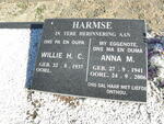 HARMSE Willie H.C. 1937- & Anna M. 1941-2006