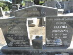 HORN Jacobus Johannes 1916-1974 & Jacoba Johanna 1924-2009