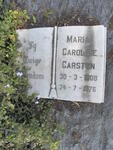 CARSTEN Maria Caroline 1908-1976