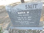 SMIT Maria M. nee SNYDERS 1937-1977