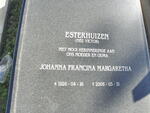 ESTERHUIZEN Johanna Francina Margaretha nee VICTOR 1926-2008