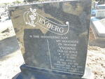 EYBERG Yvonne nee LE ROUX 1950-2001