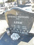 JANUARIE Lenie 1943-2000