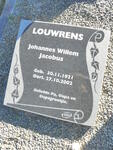 LOUWRENS Johannes Willem Jacobus 1921-2002
