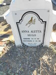 HUGO Anna Aletta 1944-1998