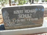 SCHULZ Albert Richard 1903-1981