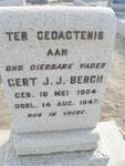 BERGH Gert J.J. 1904-1947