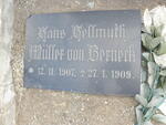 BERNECK Hans Hellmuth Müller, von 1907-1909