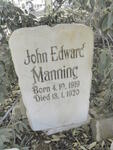 MANNING John Edward 1919-1920