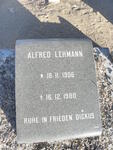 LEHMANN Alfred 1906-1980