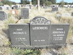 LIEBENBERG Jacobus C. 1891-1974 & Dorothea E MARKRAM 1890-1965