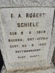 SCHIELE F.A. Robert 1904-1955