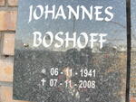 BOSHOFF Johannes 1941-2008
