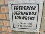 LOUWRENS Frederick Gerhardus 1936-2009