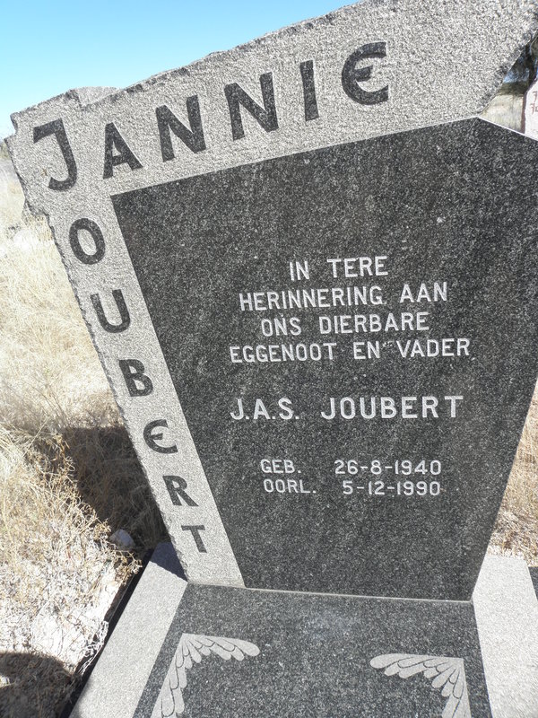JOUBERT J.A.S. 1940-1990