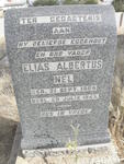 NEL Elias Albertus 1894-1943