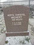 WICHERT Herta Christel nee MALETZ 1922-1968