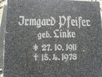 PFEIFER Irmgard LINKE 1911-1978