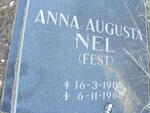 NEL Anna August geb FEST 1905-1968