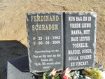 SCHRADER Ferdinand 1962-2009