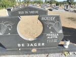 JAGER Prisilla Aletta, de 1949-1999