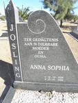 JOSLING Anna Sophia 1929-2006