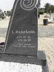 HANEKOM L. 1923-2008