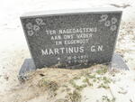 ? Martinus G.N. 1901-1928