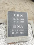 ? Len 1909-1990 & Ena 1909-1993