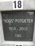POTGIETER Koos 1934-2003