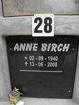 BIRCH Anne 1940-2008