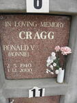 CRAGG Ronald V. 1940-2000