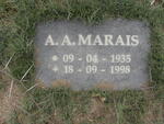 MARAIS A.A. 1935-1998