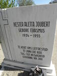 JOUBERT Hester Aletta nee ERASMUS 1924-1955