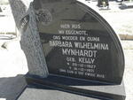 MYNHARDT Barbara Wilhelmina nee KELLY 1927-1971